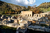 Creta - Resti dell'antica Gortina il teatro romano con le 'leggi di Gortina' 